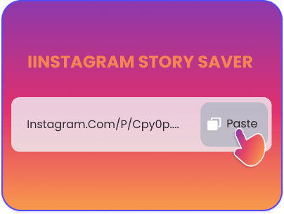 Paste Link in Instagram story saver
